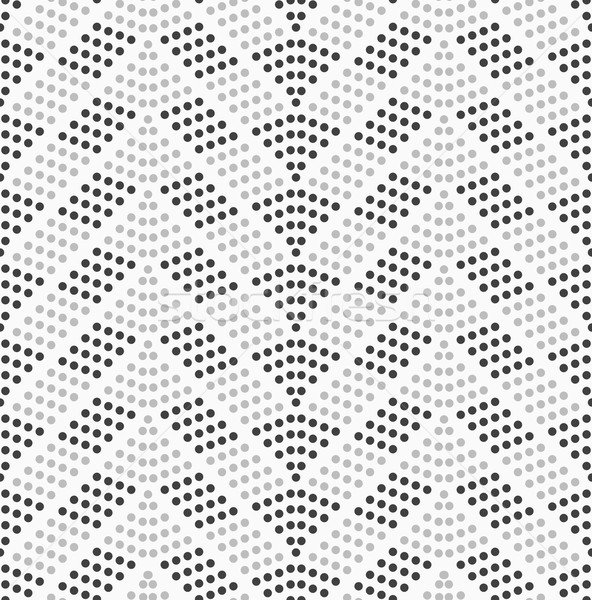 Dotted chevron with dark and light dots Stock photo © Zebra-Finch