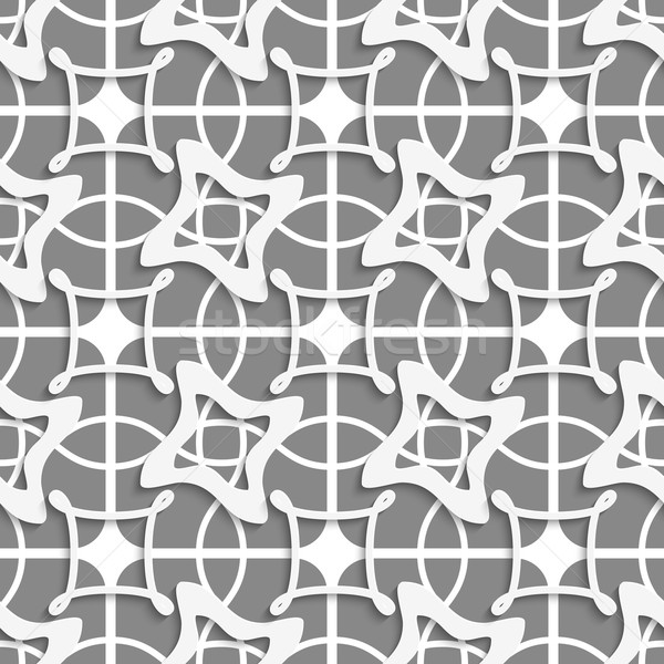 Gray geometric with layering Stock photo © Zebra-Finch