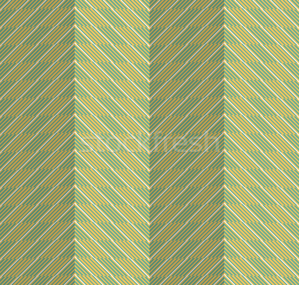 Retro fold green striped chevron Stock photo © Zebra-Finch