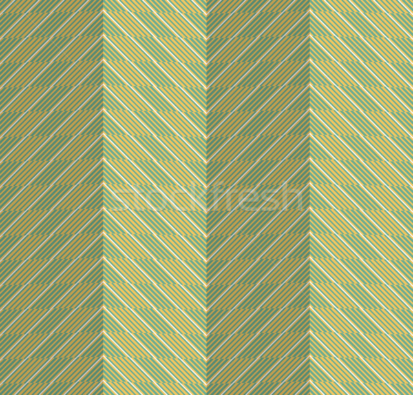 Retro fold green striped chevron Stock photo © Zebra-Finch