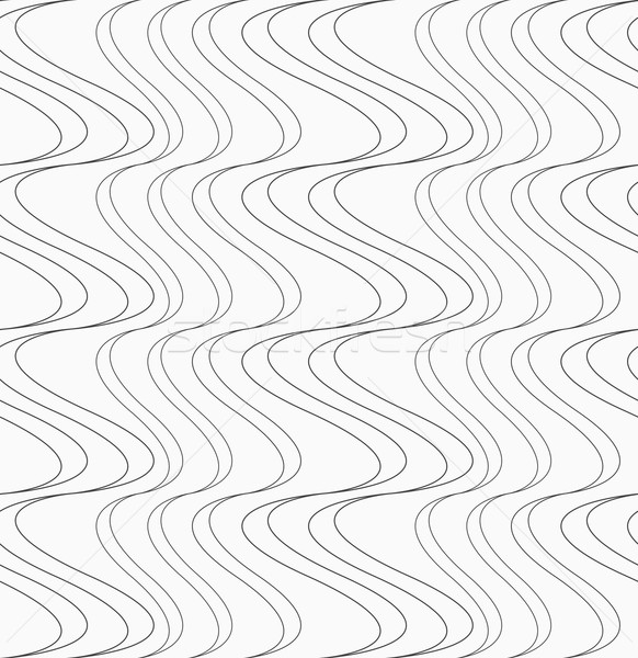 Gris delgado desigual vertical olas resumen Foto stock © Zebra-Finch