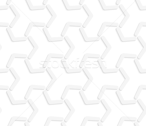 3D white abstract tetrapod grid Stock photo © Zebra-Finch