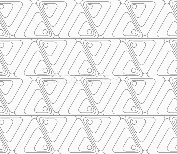 スリム グレー シームレス スタイリッシュ 幾何学的な 現代 ストックフォト © Zebra-Finch