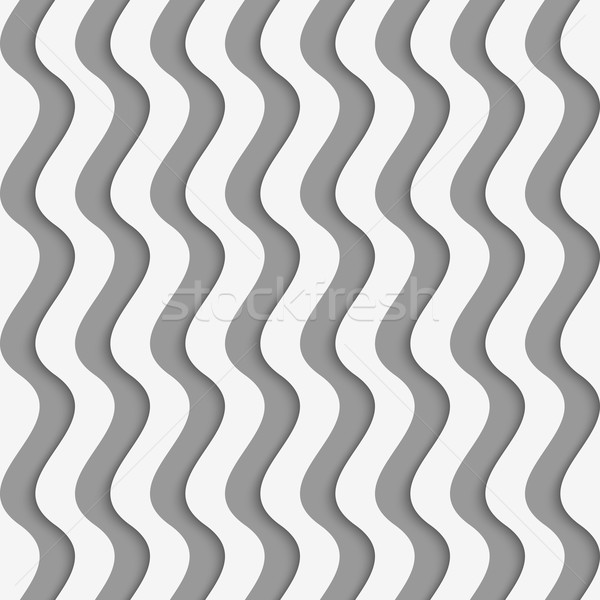Perforated paper with vertical thick waves Stock photo © Zebra-Finch