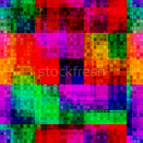 Foto d'archivio: Rainbow · offuscata · pixel · offerta · piccolo