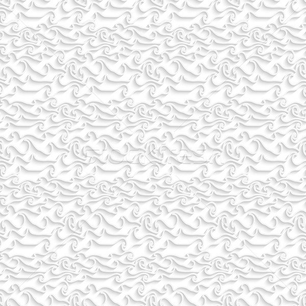 White curved lines seamless pattern Stock photo © Zebra-Finch