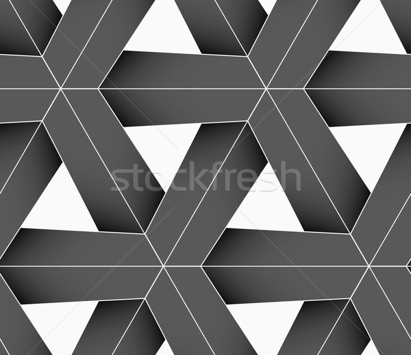 3D colored gray triangular grid Stock photo © Zebra-Finch