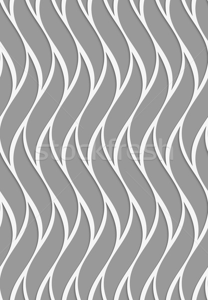 Carta ondulato piastrelle 3D pattern Foto d'archivio © Zebra-Finch