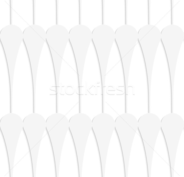 Paper white solid clubs Stock photo © Zebra-Finch