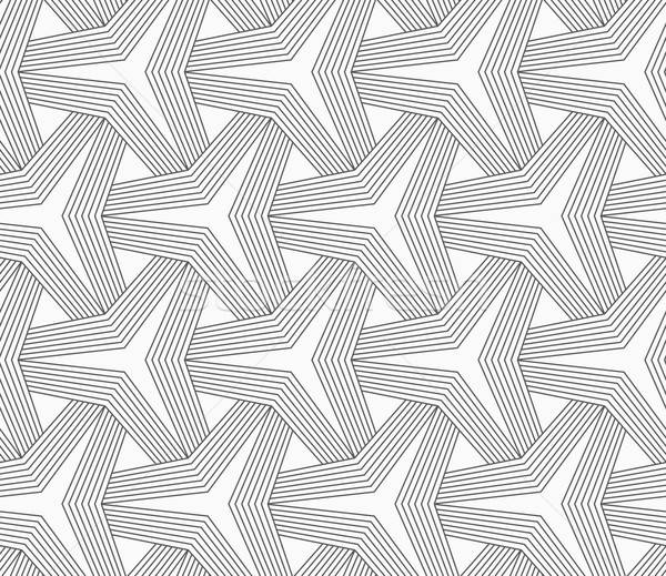 Schlank grau teilweise gestreift abstrakten geometrischen Stock foto © Zebra-Finch