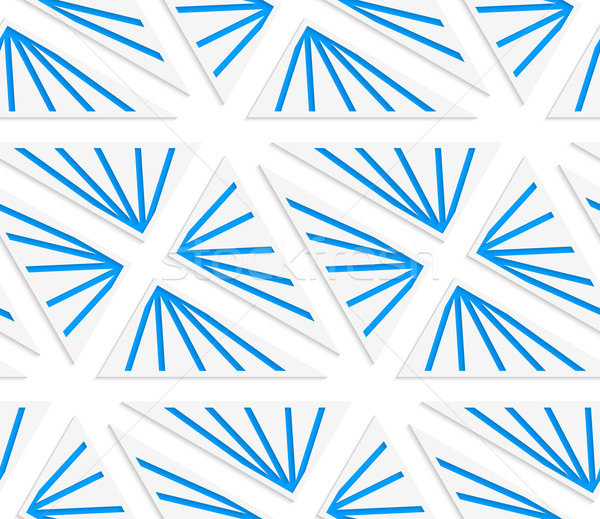 Сток-фото: белый · 3D · цветами · синий · полосатый · геометрический