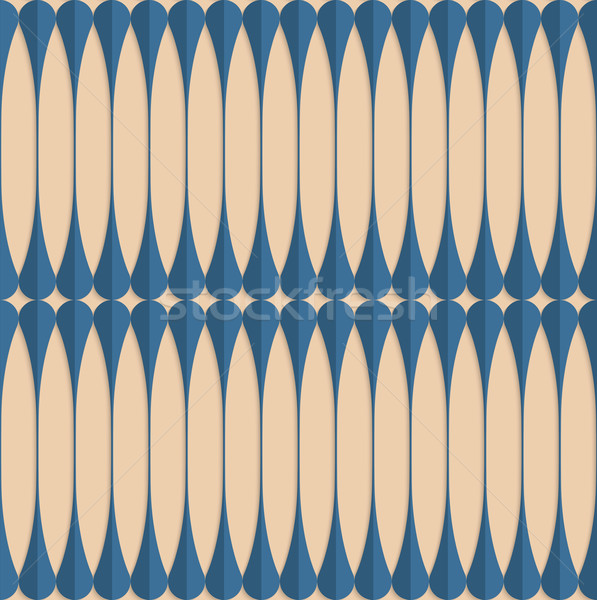 Retro fold blue clubs Stock photo © Zebra-Finch