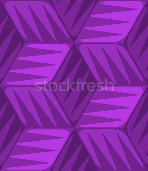 Foto stock: Roxo · 3D · listrado · abstrato