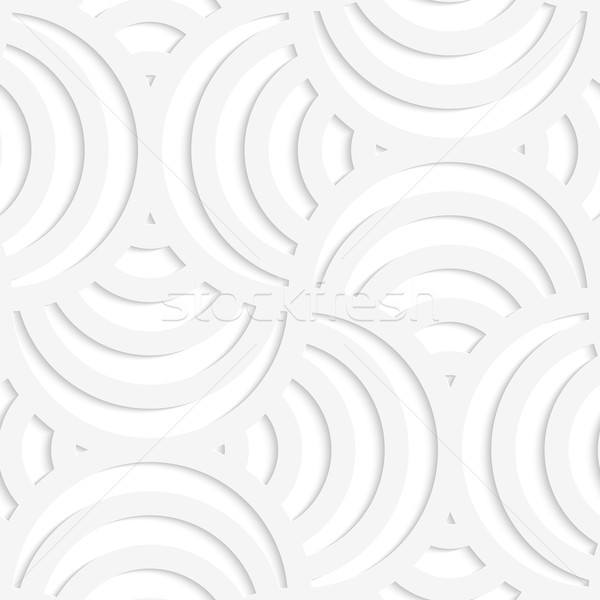 White paper 3D four stripes circle pin will Stock photo © Zebra-Finch