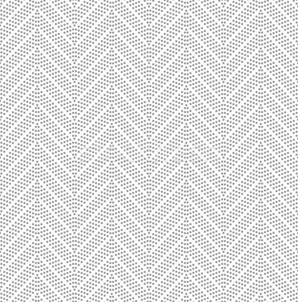 Slim gray dotted chevron Stock photo © Zebra-Finch