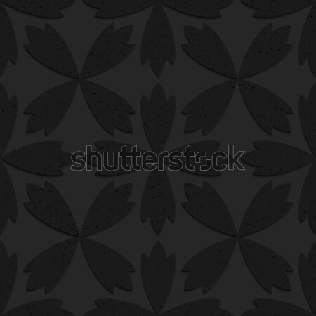 Black textured plastic abstract four foils Stock photo © Zebra-Finch