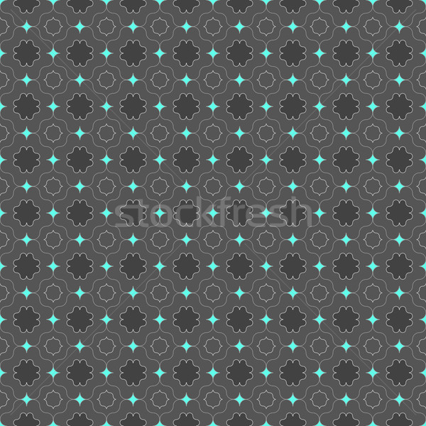  Colored dark gray with blue bright pointy squares Stock photo © Zebra-Finch