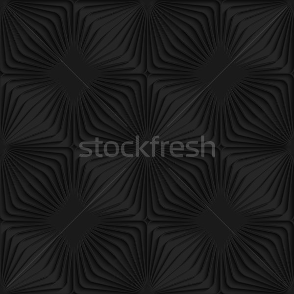 Black 3d striped reticulated  Stock photo © Zebra-Finch