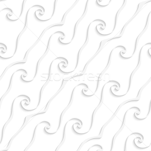 白 行 抽象的な 3D 幾何学的な ストックフォト © Zebra-Finch