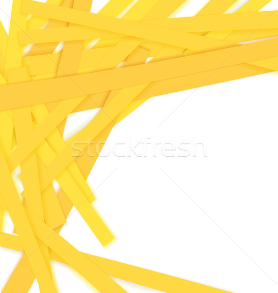 Shredded yellow paper vector Stock photo © Zebra-Finch