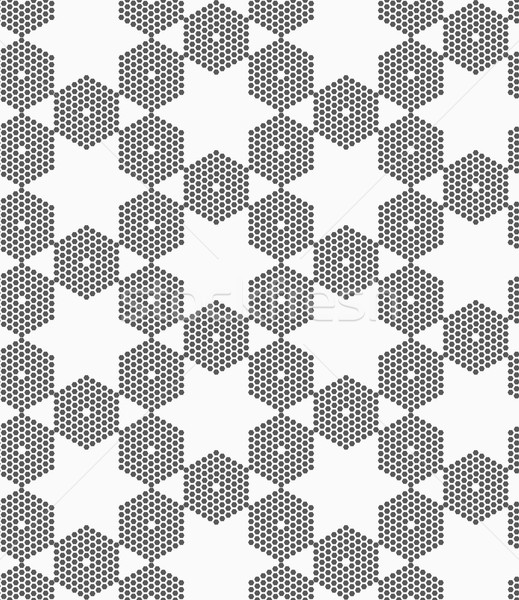 Textured with hexagons hexagonal grid Stock photo © Zebra-Finch