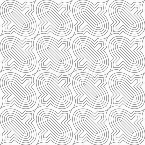 スリム グレー 対角線 スタイリッシュ 幾何学的な 現代 ストックフォト © Zebra-Finch