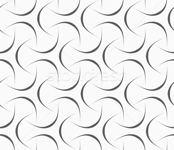 Monochrome abstrakten linear geometrische Muster grau Stock foto © Zebra-Finch
