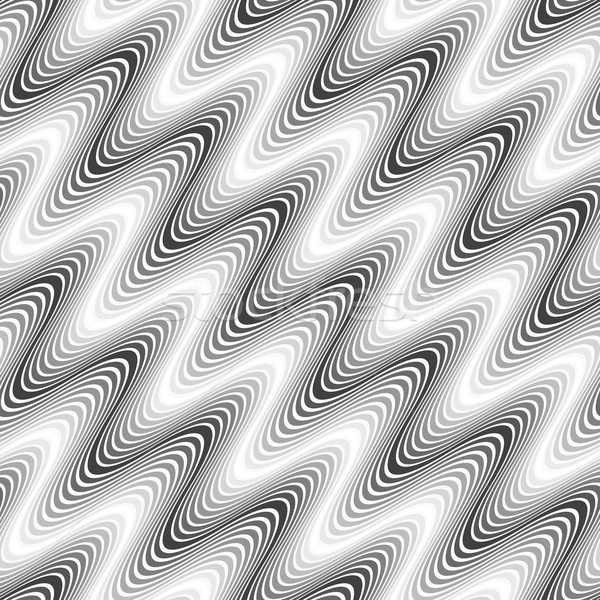 Grigio diagonale ondulato gradiente texture in bianco e nero Foto d'archivio © Zebra-Finch