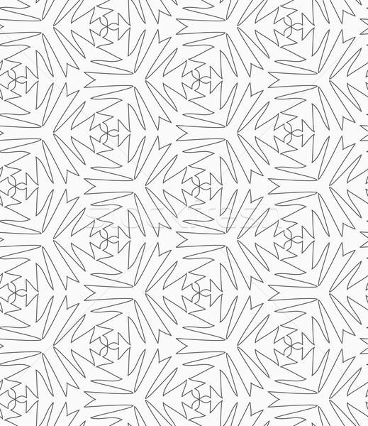 Gris complejo formas monocromo resumen geométrico Foto stock © Zebra-Finch