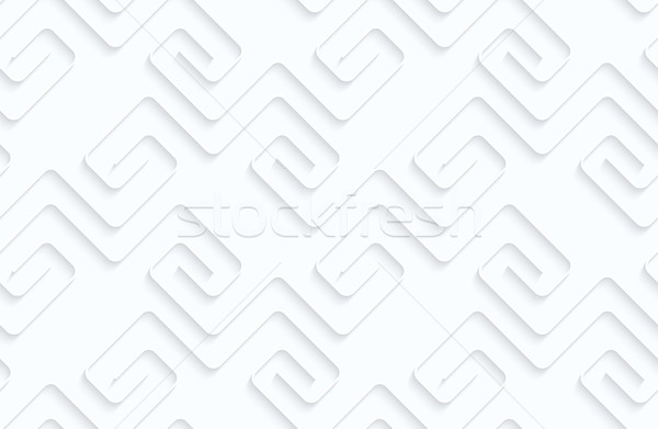 Quilling paper square fastened spirals in row Stock photo © Zebra-Finch