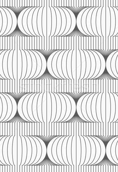 Slim gray vertical merging Chinese lanterns Stock photo © Zebra-Finch