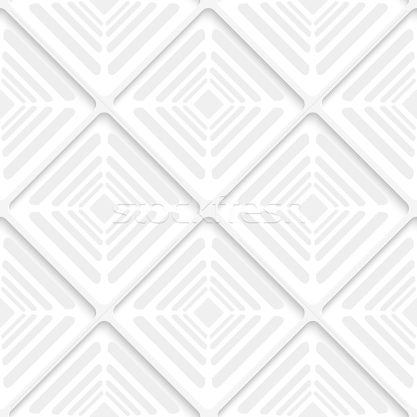 Diagonaal grijs pleinen patroon abstract 3D Stockfoto © Zebra-Finch
