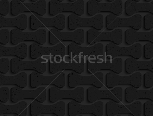 Black textured plastic rounded bolts Stock photo © Zebra-Finch