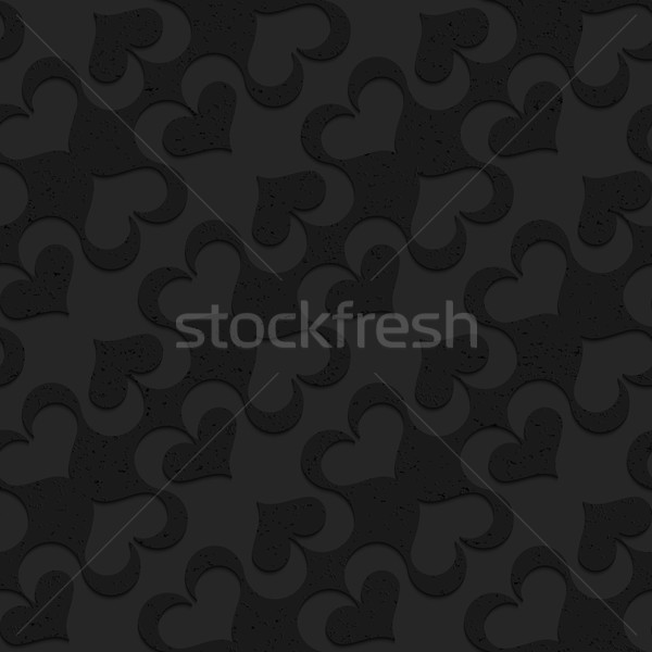 Black textured plastic diagonal spades Stock photo © Zebra-Finch