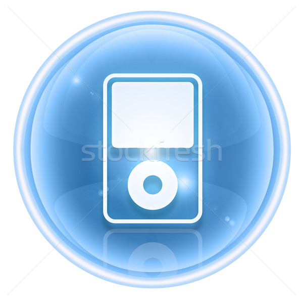 MP3-Player Eis isoliert weiß Design Web Stock foto © zeffss