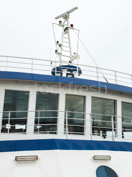 Navigazione radar tetto cabina tecnologia Foto d'archivio © zeffss