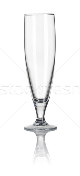 Beer glass on a white background Stock photo © Zerbor
