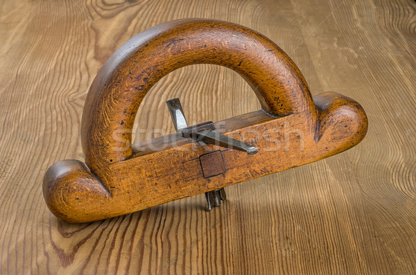 Oude router vliegtuig bouw vintage tool Stockfoto © Zerbor