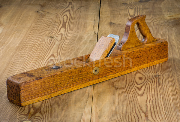 Old jointer plane Stock photo © Zerbor