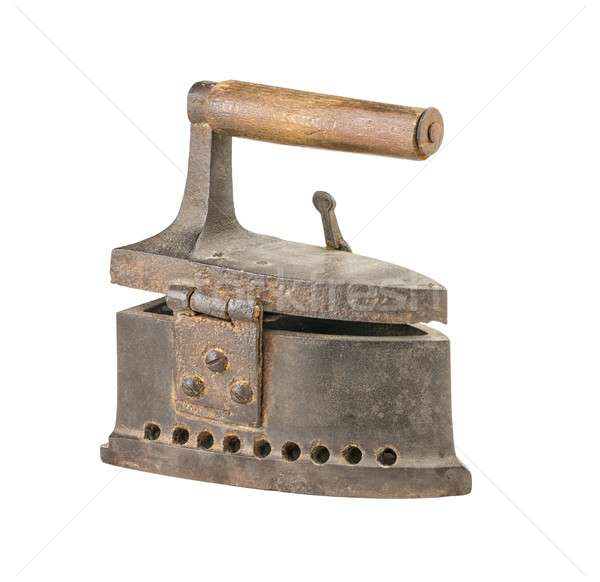 antique flat iron Stock photo © Zerbor