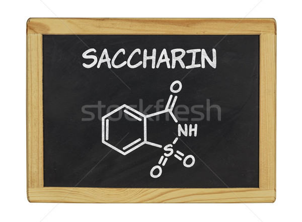 Chemische formule Blackboard school frame teken Stockfoto © Zerbor