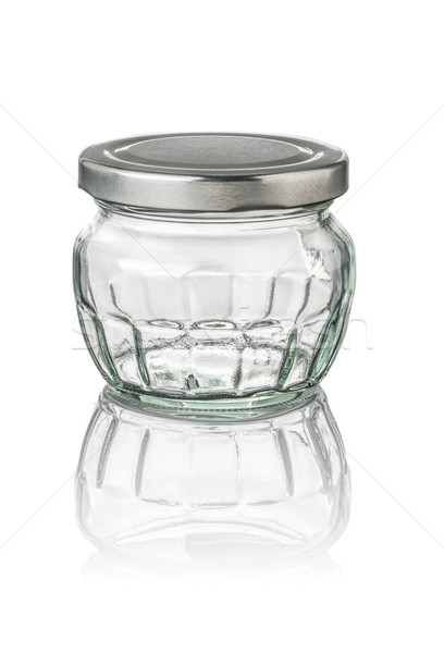 isolated jam jar with facets Stock photo © Zerbor