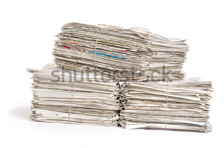 pile of newspapers Stock photo © Zerbor