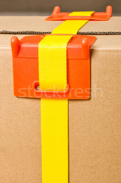 Stock photo: Load securing -  Corner protection
