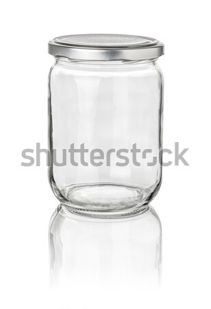 isolated glass jar Stock photo © Zerbor
