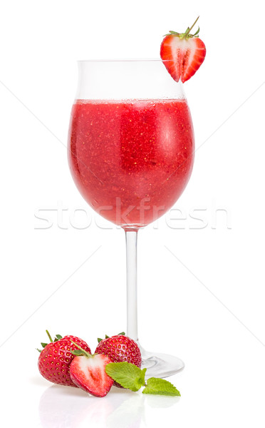 Strawberry cocktail Stock photo © Zerbor