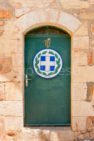 Monastère croix Jérusalem porte vallée bâtiment [[stock_photo]] © Zhukow