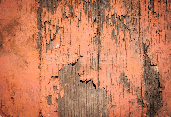 Oud hout textuur vintage Geel Stockfoto © Zhukow