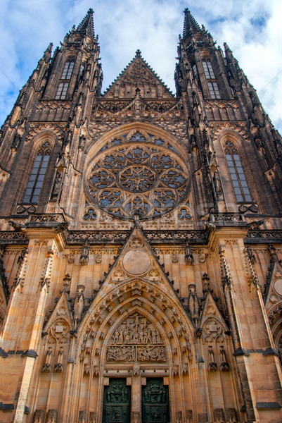 Stock photo: St. Vita`s Cathedral in Prague