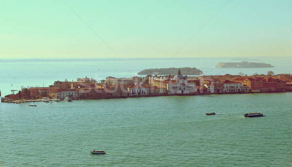 Beautiful water street - Gulf of Venice, Italy Stock photo © Zhukow